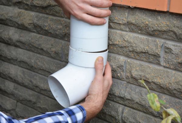 Drainage Downspout Repair in Clayton