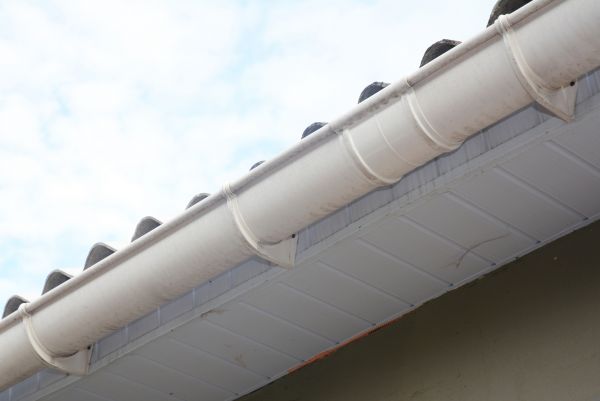 Plastic Gutter Installation in Clayton