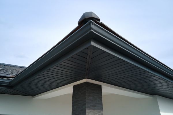 Steel Rain Gutter Installation in Clayton